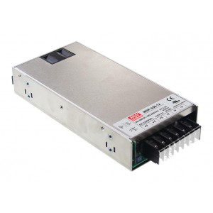 MSP-450-48, AC-DC, med, ККМ, 456Вт, вход 85…264В AC, 47…63Гц /120…370В DC, выход 48В/9.5A,  рег. вых 40.8…55.2В, изоляция 4000В AC, в кожухе 218х105х41мм, -40…+70°С, доп. выход 5В/0.3А