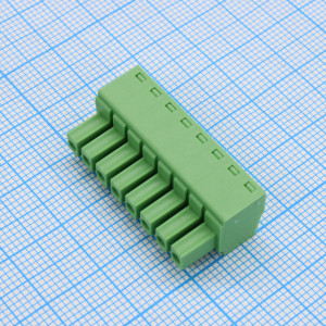 EC381V-08P, Винтовой соединительный штекер подключаемый 8 контакт(ов) шаг 3.81 мм 300В 8А