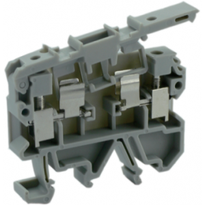 Предохранительная клемма UKJ-2.5RDX250E, Предохранительная клемма, тип предохранителя: 5x25, LED 250V, тип фиксации провода: винтовой, номинальное сечение: 2,5 мм кв., до 6,3A, 500V, ширина: 8 мм, цвет: серый, тип монтажа: DIN35 стандарт GB/T14048.1,