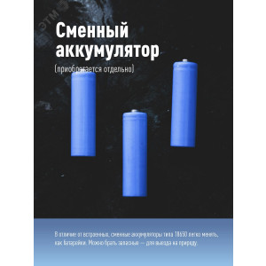 Фонарь Premium 5Вт Q5 LED питание 1х3.7В 18650 Li-on авиац. алюмин. KosAL_5W