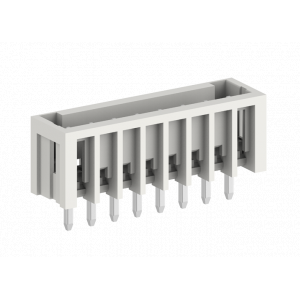 Вилочный разъем на плату 435228, Вилочный разъем, вертикальный, на плату, шаг: 3.5 мм, 28 полюсов, фиксация на плате пайкой, исполнение: стандартное, 160V, 10A, цвет: серый