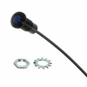 FLXR1BTP04, Светодиодные трубки RUGGED FLX LIGHTPIPE BLK FINISH 4" BLU