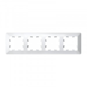 ATLASDESIGN AIR 4-постовая РАМКА, БЕЛЫЙ/дымчатый белый ATN220104