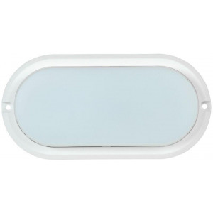 Светильник светодиодный ДПО 4011 8Вт 4000К IP54 овал бел. LDPO0-4011-8-4000-K01