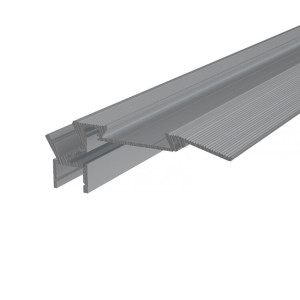 Профиль алюминиевый для ступеней 79х28 мм 2 м (заказывать отдельно резиновая накладка 3, заглушки 146-240-1 и 146-240-2) 146-240