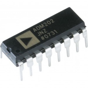 ADM202JNZ, TX/RX RS-232 5V 15KV 16DIP