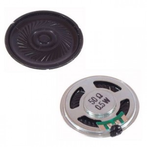 S1770, Динамик 50 Ом, 0,5Вт, d=40мм, h=5мм