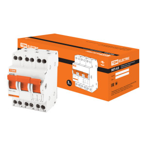 Модульный переключатель трехпозиционный МП-63 3P 63А SQ0224-0027