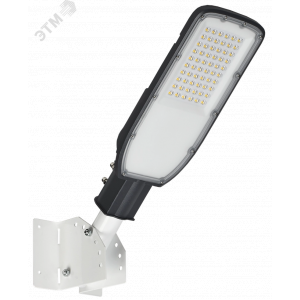 Кронштейн КР-3М D=48 L=250 монтаж. лента рег. угол белый LDKU0D-CR-48-0250-23-K01