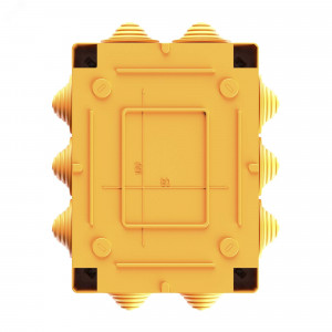 Коробка ответвительная FS 150х110х70мм 4р 450В 32А 10кв.мм нерж. контакт с каб. вводами и клеммн. IP55 пластик. FSK21410