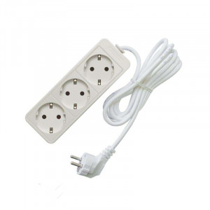 Удлинитель 3х5м с заземл. 10А IP20 2.2кВт ПВС 481S-9305