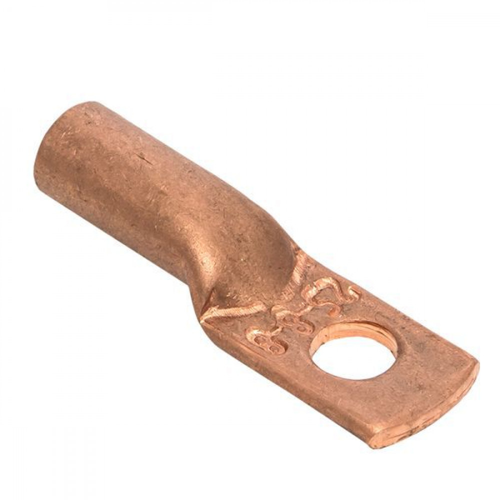 Изображение товара Наконечник медный ТМ 25-8-8 tm-25-8-8 для кабелей с сечением 25 мм2 как электротехническое соединен