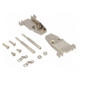 DS1047-03-09M2S, Корпус разъема D-Sub металлический 9 конт на кабель