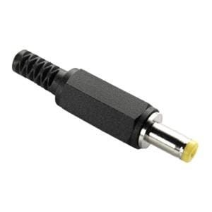 PP-014, Соединители питания для постоянного тока power plug, 1.7 x 4.75 x 9.5 mm, straight, cable mount