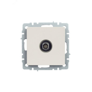 BRITE Розетка TV оконечная РТВ11-0-БрЖ жемчуг BR-A10-O-K36