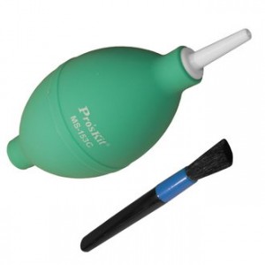 MS-153C, Пылеудалитель воздушный, резиновая груша с щеткой