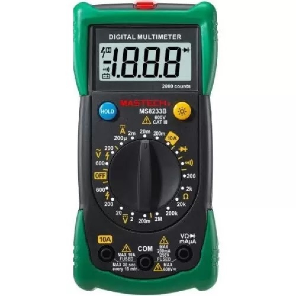 Изображение товара Цифровой мультиметр MS8233B с точными измерениями от MASTECH