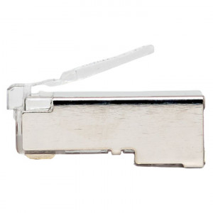 Коннектор RJ-45 TERACOM PRO экранированный 8P8C 30мкд Cat.5E универсальный (упак.20шт) [TRP-PLUG-5EFTP-20]