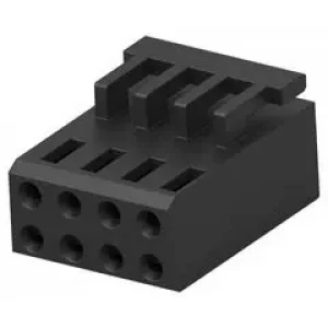 926476-4, Кожух разъема  RCP 8 контакт(ов) 2.54мм обжим кабеля автомобильного применения пакет