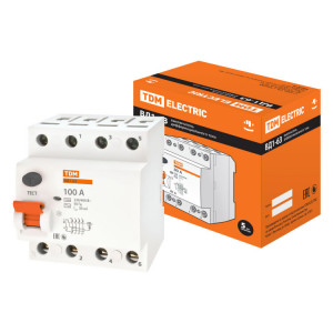 УЗО ВД1-63 4Р 100А 30мА SQ0203-0050