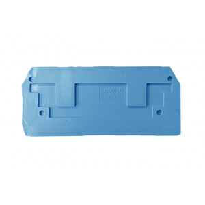 Боковая крышка 210124, Крышка боковая, для клемм TA10, цвет: синий