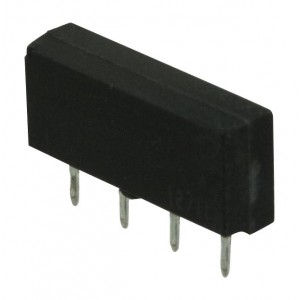 MS05-2A87-78D, Герконовое реле, DPST, 5 В DC, MS Series, Сквозное Отверстие, 280 Ом, 500 мА
