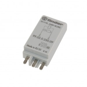 99.02.0.230.09, Модуль индикации и защиты; RC-цепь; 110...240В AC/DC