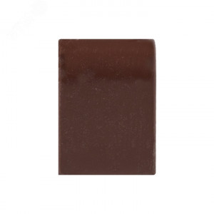 Заглушка (15х10) (4 шт) темное дерево EKF-Plast