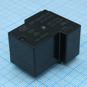 HF165FD-G/24-HY1STF, Реле силовое миниатюрное 40А один контакт на замыкание катушка 24В