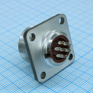 2PM18-7ZK2, Блочная розетка, 7 контактов