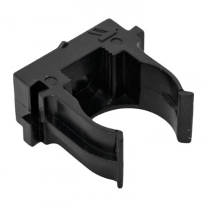 Крепеж-клипса для монтажного пистолета d20 мм (100 шт) черная Plast derjp-z-20-black