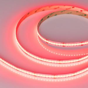 COB-X840-12MM 24V RGBW-MIX, Лента COB сплошной засветки без видимых светодиодов, открытая IP20. Светодиоды CSP, 840 шт/м (4200 шт на 5 м), белая плата, скотч 3M. Цвет RGB+MIX ТЕПЛЫЙ 2700K/БЕЛЫЙ 6000K, индекс цветопередачи CRI>90 , угол 160°. Питание 24V, мощность 16 Вт/м (80 Вт на 5