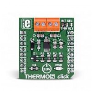 MIKROE-2571, Инструменты разработки температурного датчика THERMO 5 click