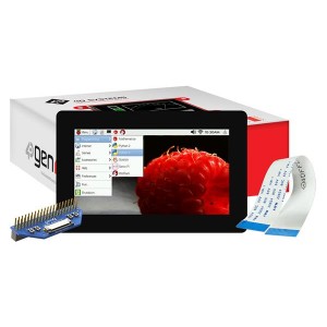 gen4-4DPi-70CT-CLB, Модули визуального вывода 7.0", 480x800 pixel, gen4 Primary Display with Capacitive Touch for the Raspberry Pi
