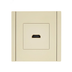 FORTE&PIANO Розетка HDMI FP440 ваниль IEK FP-H10-K10