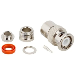 031-212-1005, РЧ соединители / Коаксиальные соединители STRAIGHT CLAMP PLUG RG59 50ohm