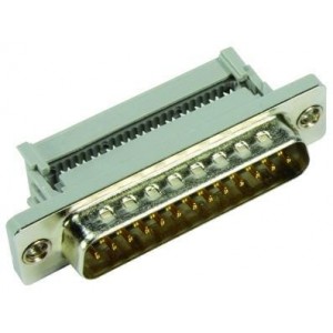 09662287701, Стандартные соединители D-Sub  D SUB SV ML IDC 15 AU3 WITH M3 NUT