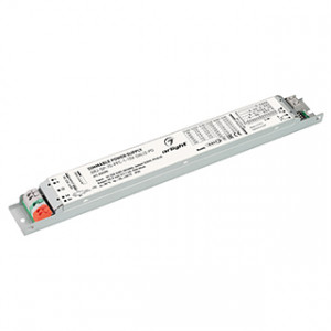 Блок питания ARJ-SP-70-PFC-1-10V-DALI2-PD (70W, 9-66V, 0.7-1.4A) 036290, Диммируемый источник тока по протоколу DALI 2.0 (диапазон 0-100%) и 1-10V (диапазон 2%-100%) с гальванической развязкой для светильников и мощных светодиодов. Входное напряжение 220-240 VAC. Выходные параметры: 9-66В (700/800/850/900/950/1000/1050мА)