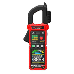 КТ 205А серия PROLINE, Токоизмерительные клещи для измерения переменного тока до 600А, TrueRMS, автоматический выбор пределов измерений, NCV