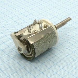 ППБ-25Г     15 ±10%, Резистор переменный проволочный 15Ом ±10% 25Вт