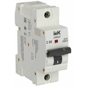 ARMAT Автоматический выключатель M10H 1P C 80A IEK AR-M10H-1-C080