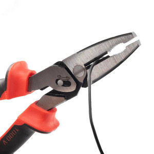 Пассатижи диэлектрические со сдвоенным шарниром 225 мм серия СТАНДАРТ