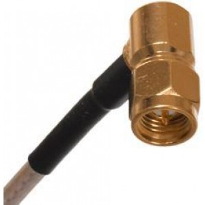 415-0027-006, Соединения РЧ-кабелей SMA RA PLG TO PLG RG-178 6"