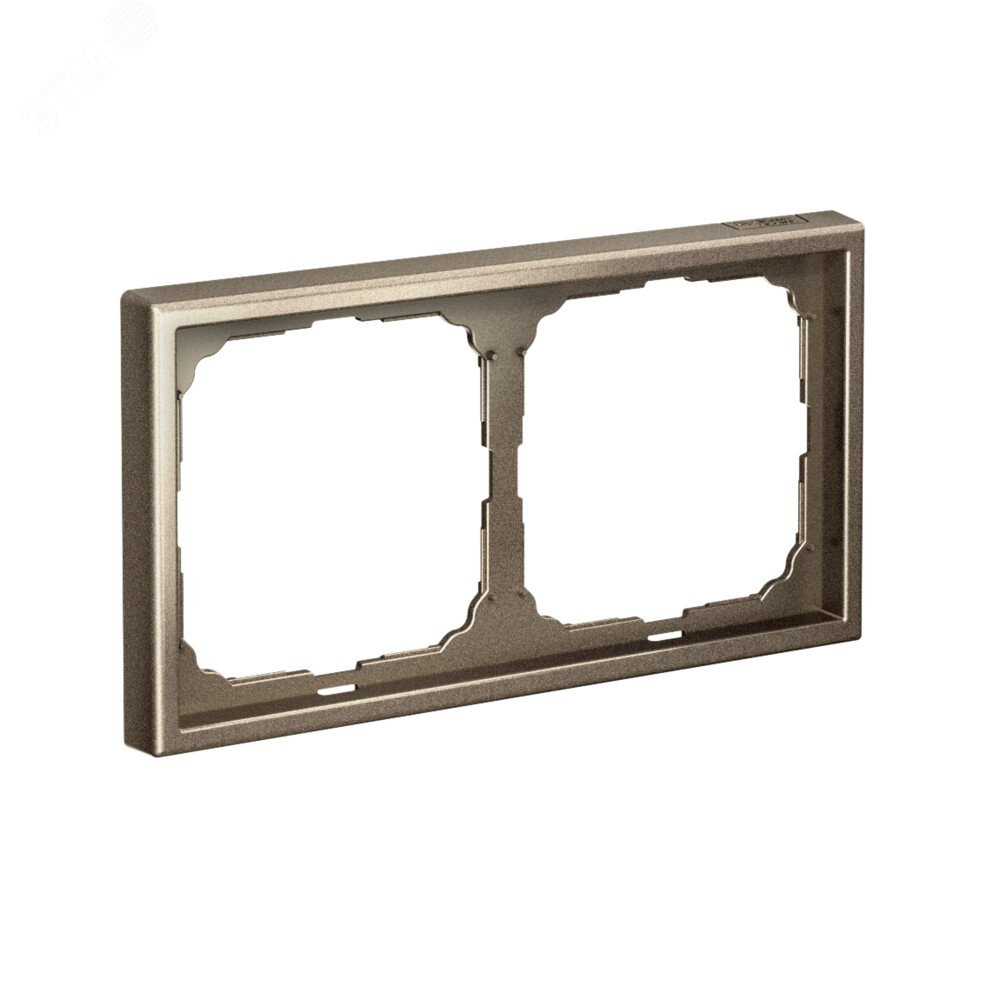 Изображение товара Рамка 2-м ArtGallery универсальная мокко системы Electric