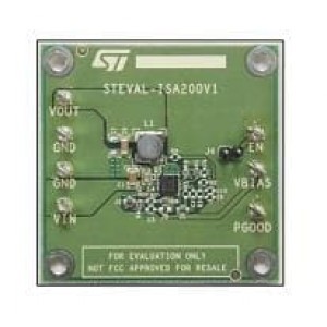 STEVAL-ISA200V1, Средства разработки интегральных схем (ИС) управления питанием High efficiency synchronous step-down regulator based on the A6984