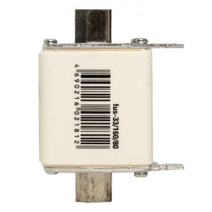 Вставка плавкая ППН-33 160/80А габарит 00 PROxima fus-33/160/80