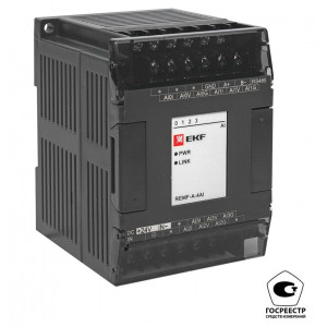 Модуль аналогового ввода REMF 4 PRO-Logic EKF (с поверкой) REMF-A-4AI-V