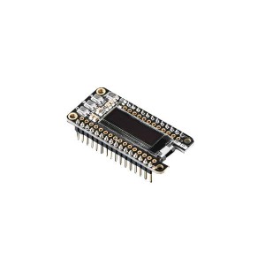 3045, Средства разработки визуального вывода Assembled Adafruit FeatherWing OLED - 128x32 OLED Add-on For Feather