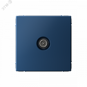 ARTGALLERY TV ТВ розетка проходная 4DB, механизм, аквамарин GAL001192