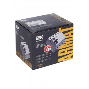 Выключатель дифференциального тока (УЗО) 4п 25А 30мА тип A ВДТ R10N ARMAT AR-R10N-4-025A030